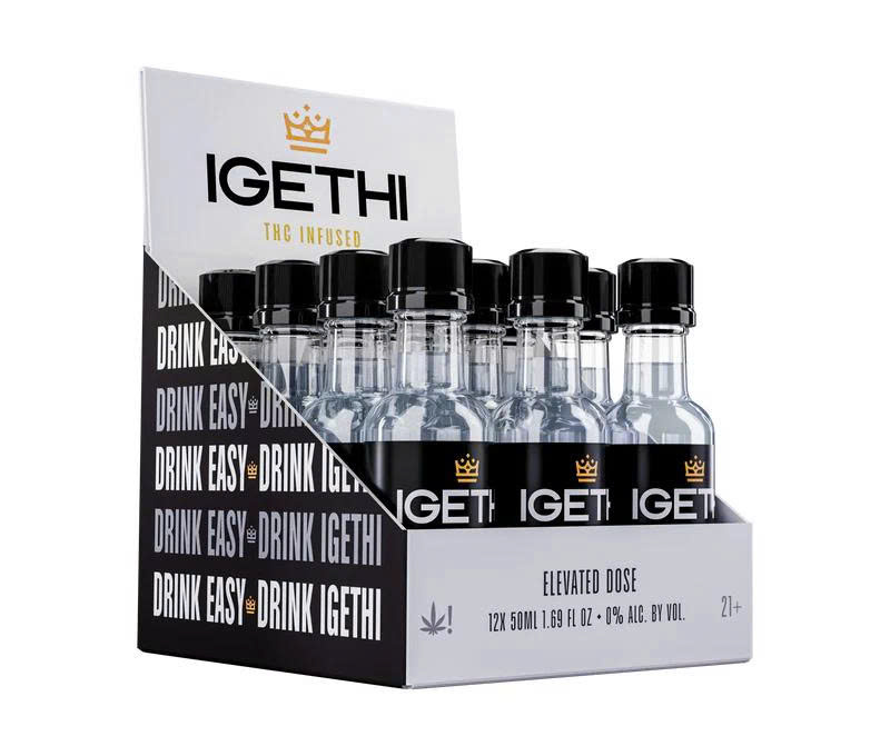 IGETHI 12 Pack Elevated Dose Shots - 5mg - 50ml